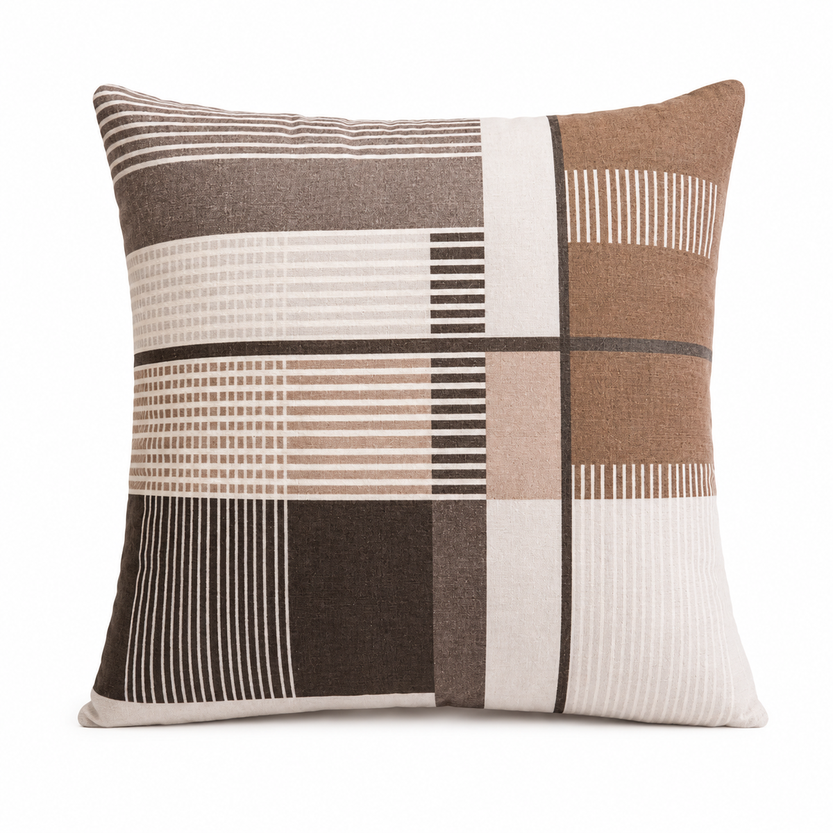 Lumi Urban Grid Throw Pillowcase