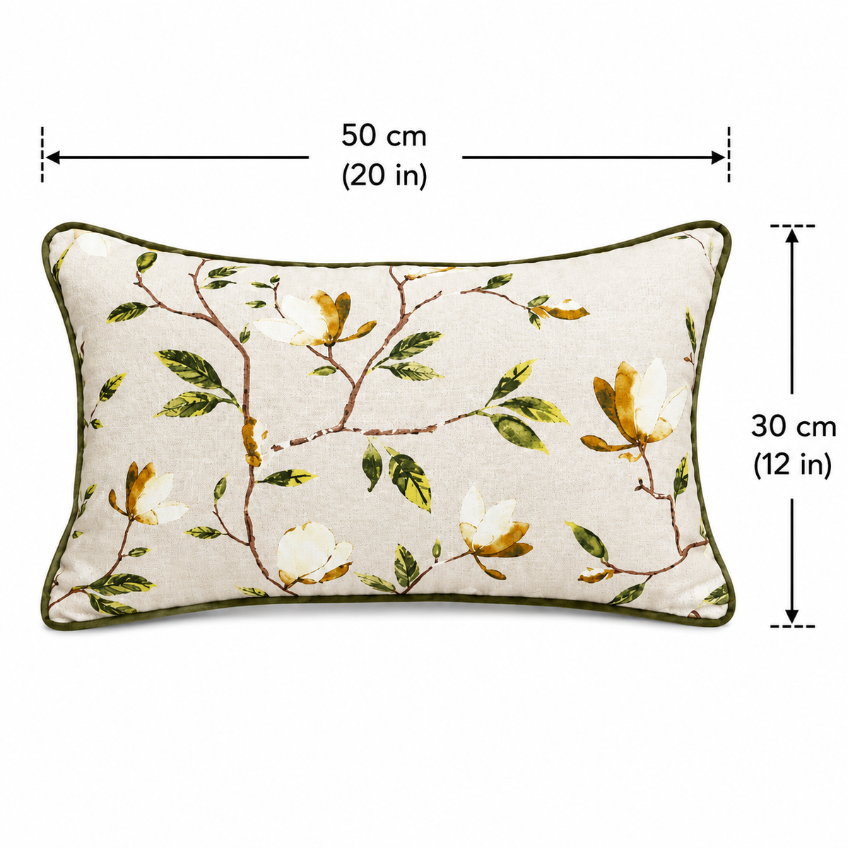 Maev Botanica Magnolia Kidney Pillowcase