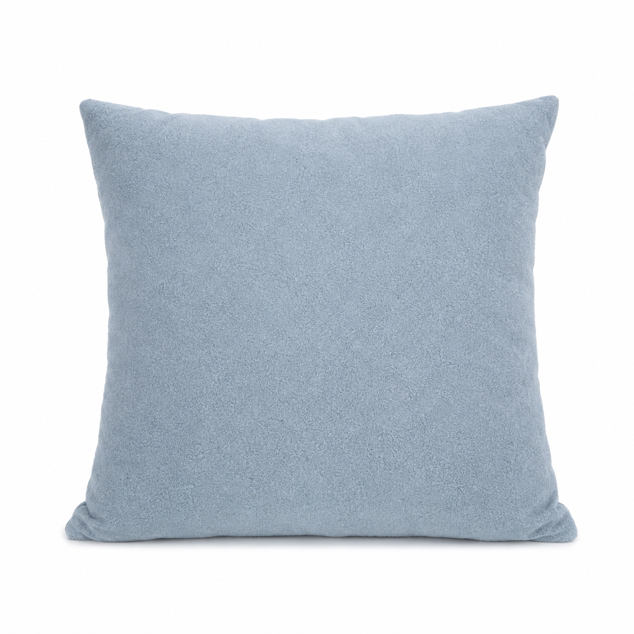 Safi Faux Sheep Lapis Blue Throw Pillowcase