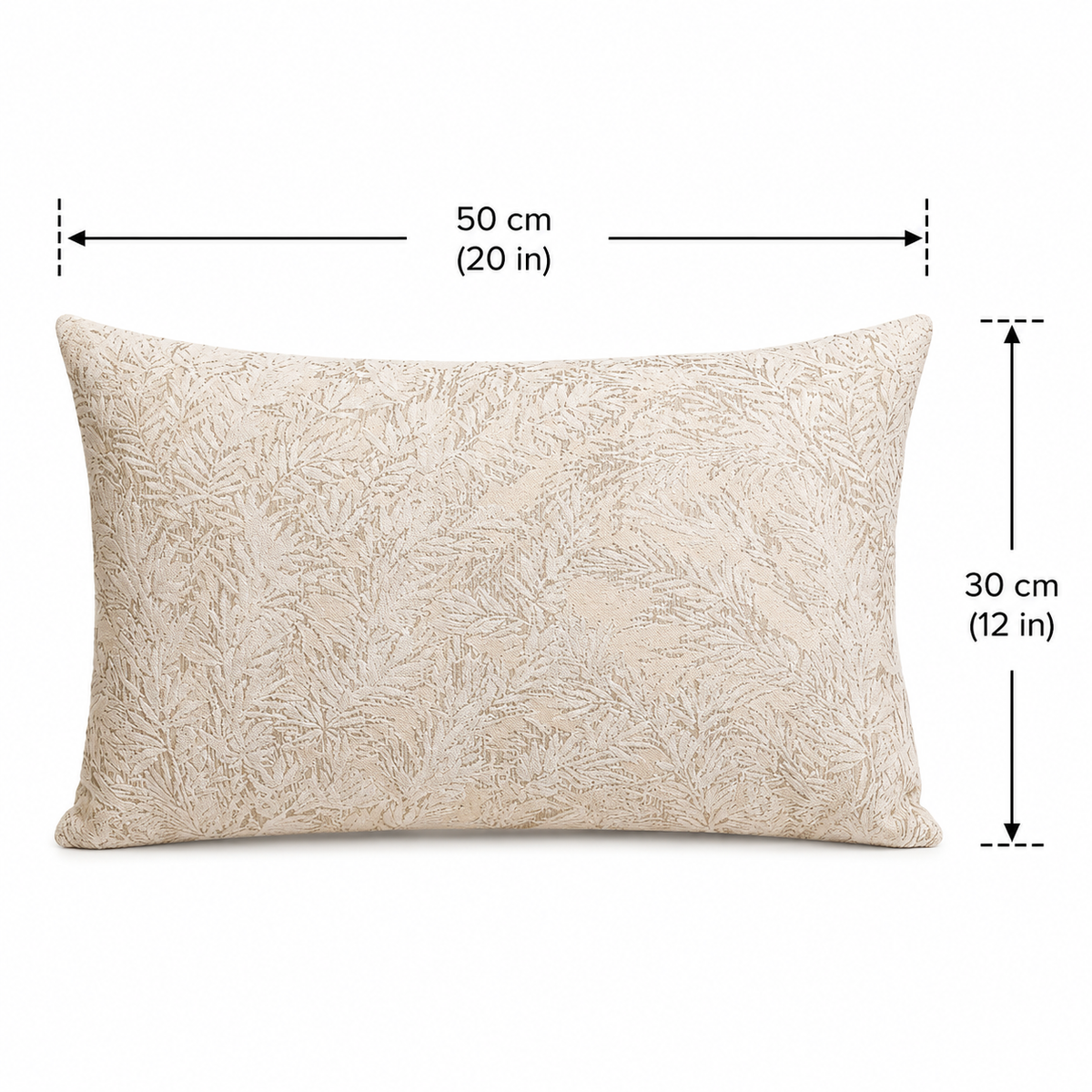 Maev Botanica Pressed Fern Kidney Pillowcase