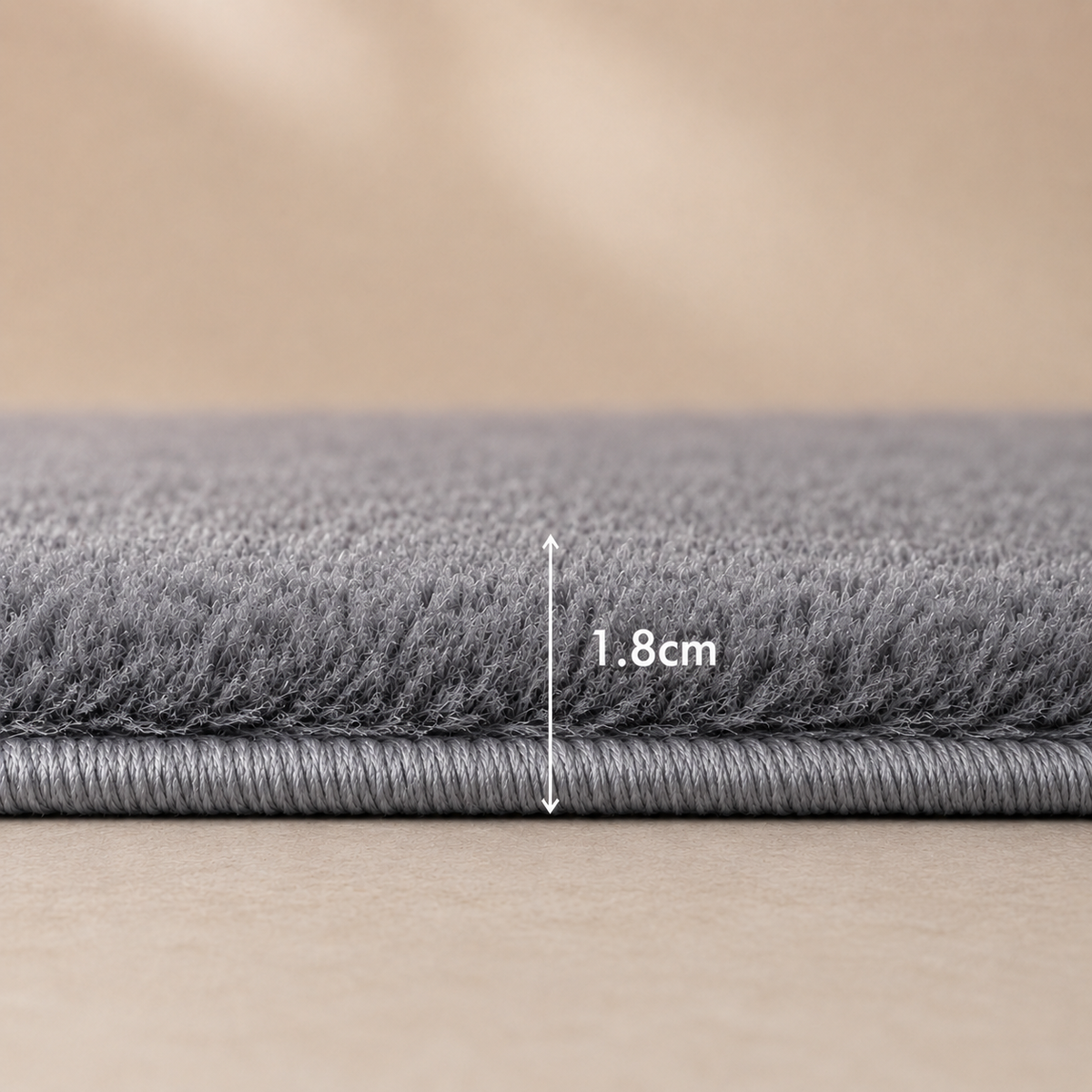 Aira Slate Gray Shaggy Rug