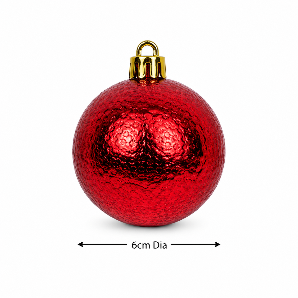 Eve Red 6cm 24pc