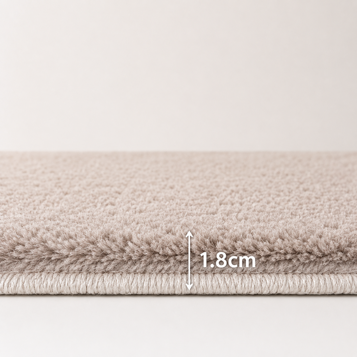 Aira Taupe Shaggy Rug