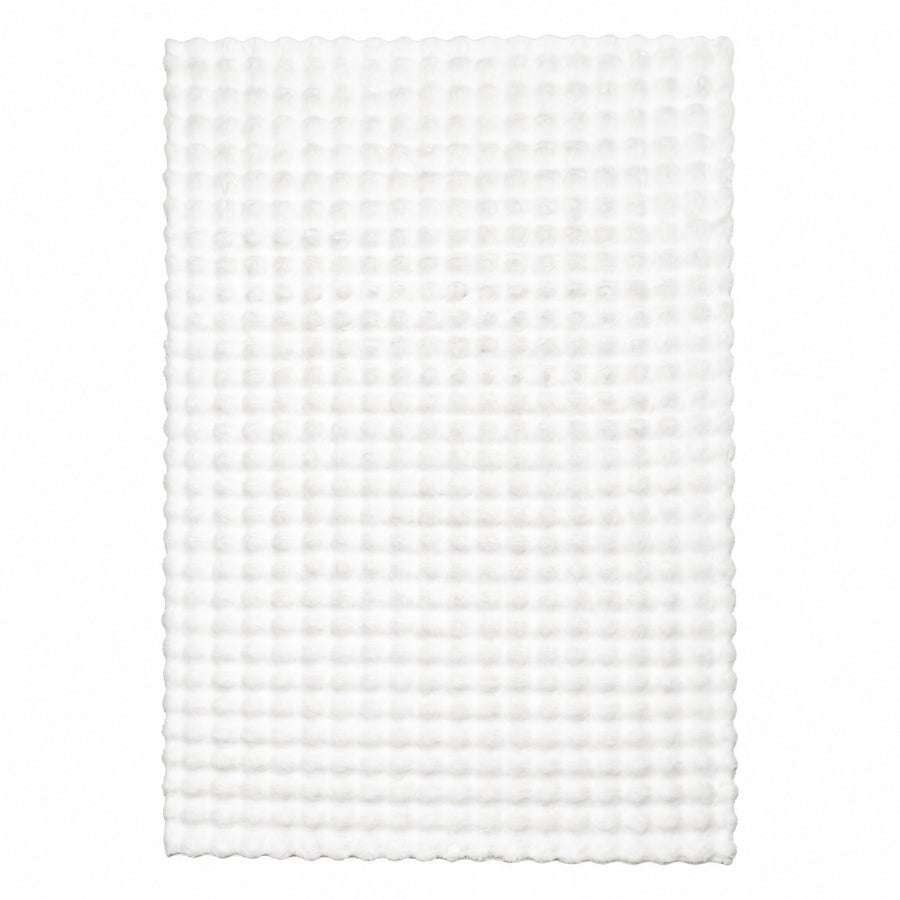 Amira Bubble Faux Fur Rug