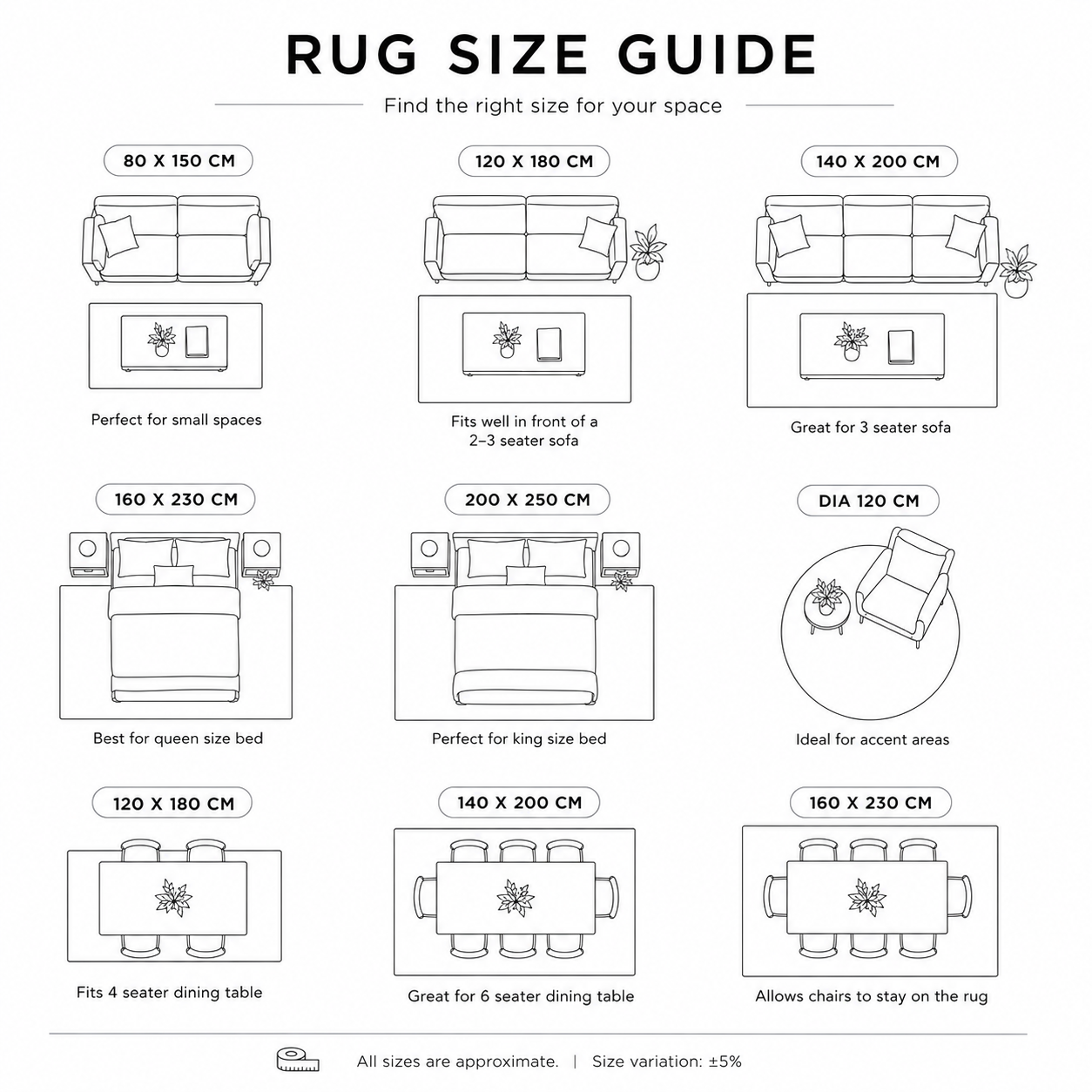 Aira Taupe Shaggy Rug