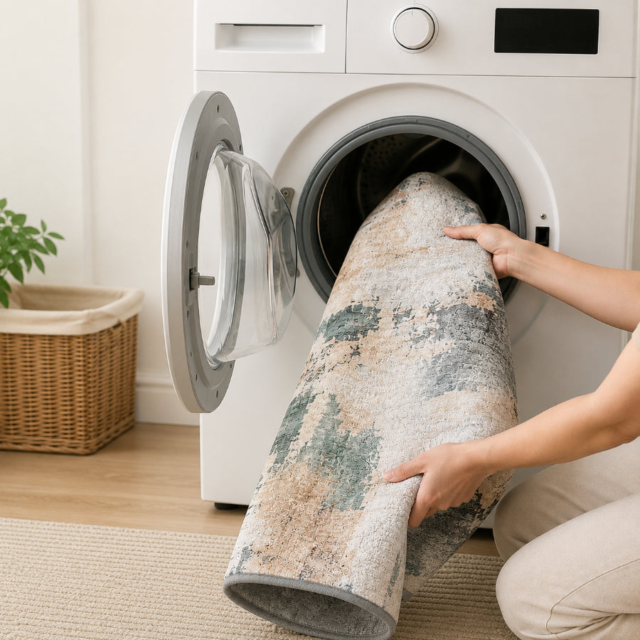 Arild Stonewash Easycare Rug