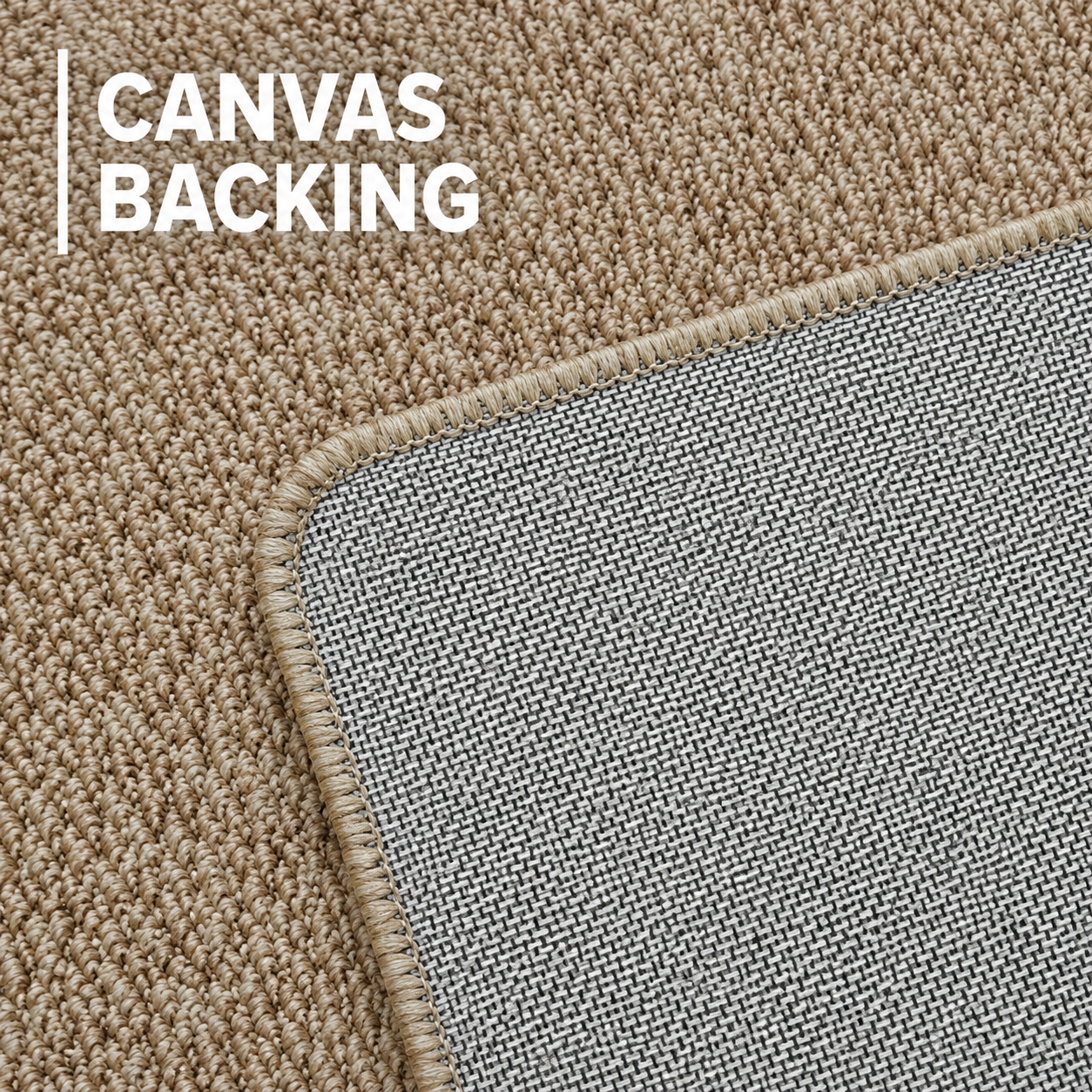 Arvi Brown Synthetic Jute Rug