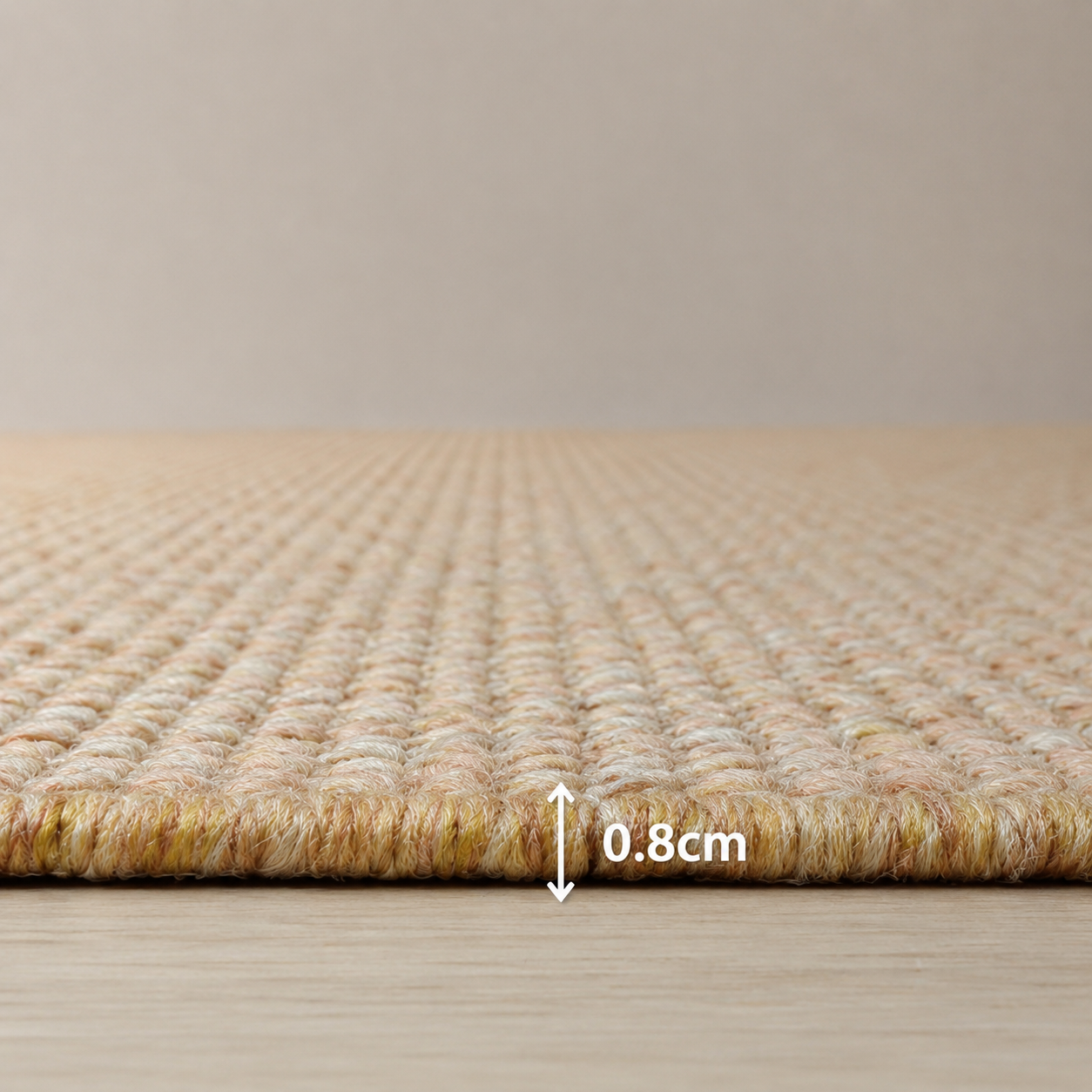 Arvi Brown Synthetic Jute Rug