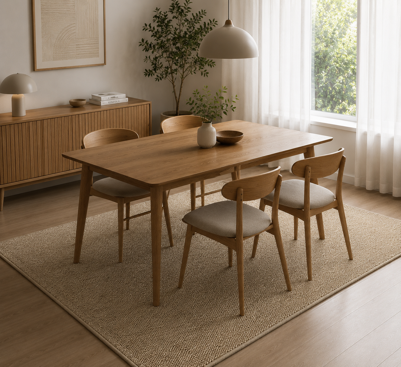 Arvi Brown Synthetic Jute Rug