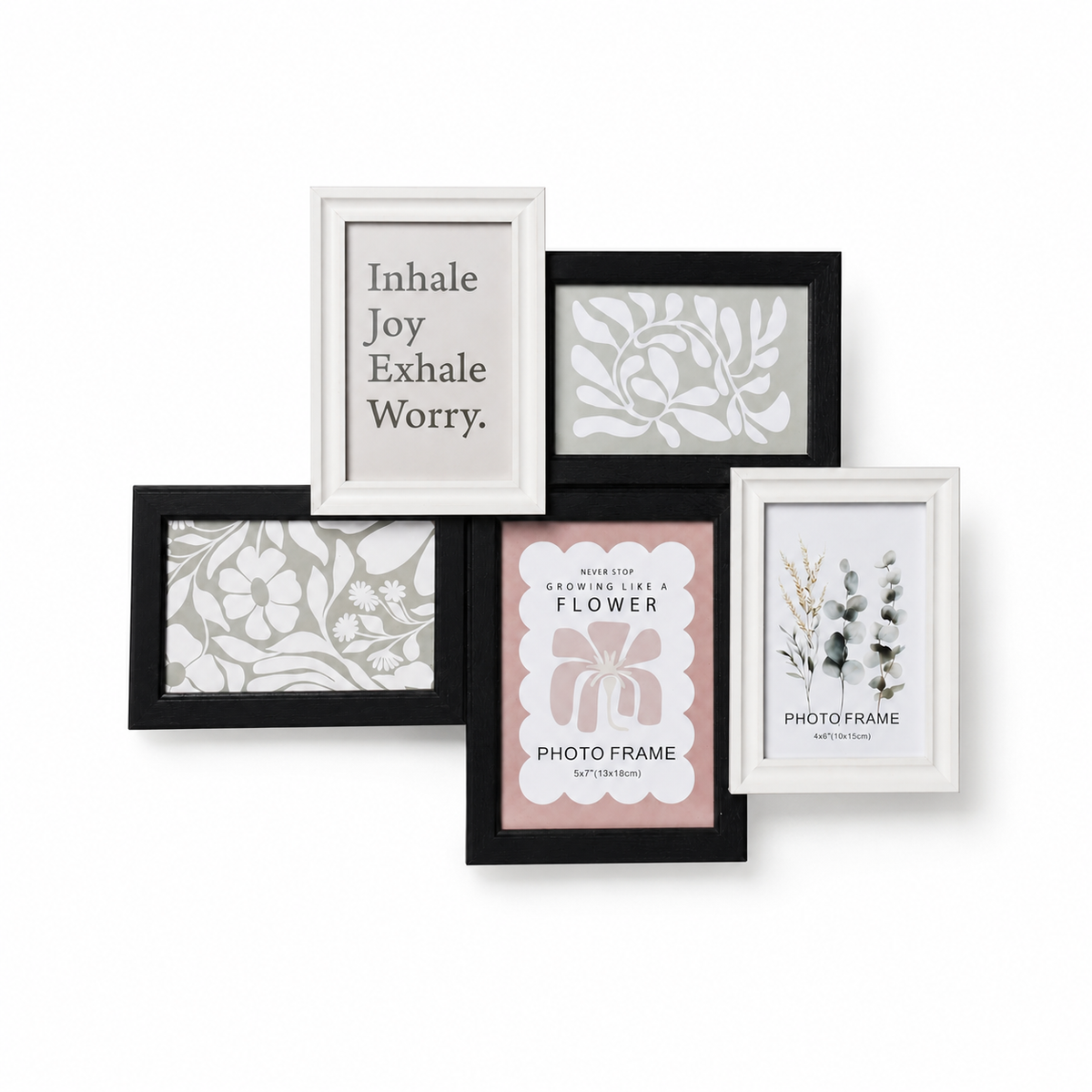 Jary Collage Photo Frame 4x6 - 5 Openings