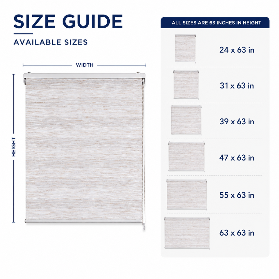 Warm Almond Basic Zebra Blinds