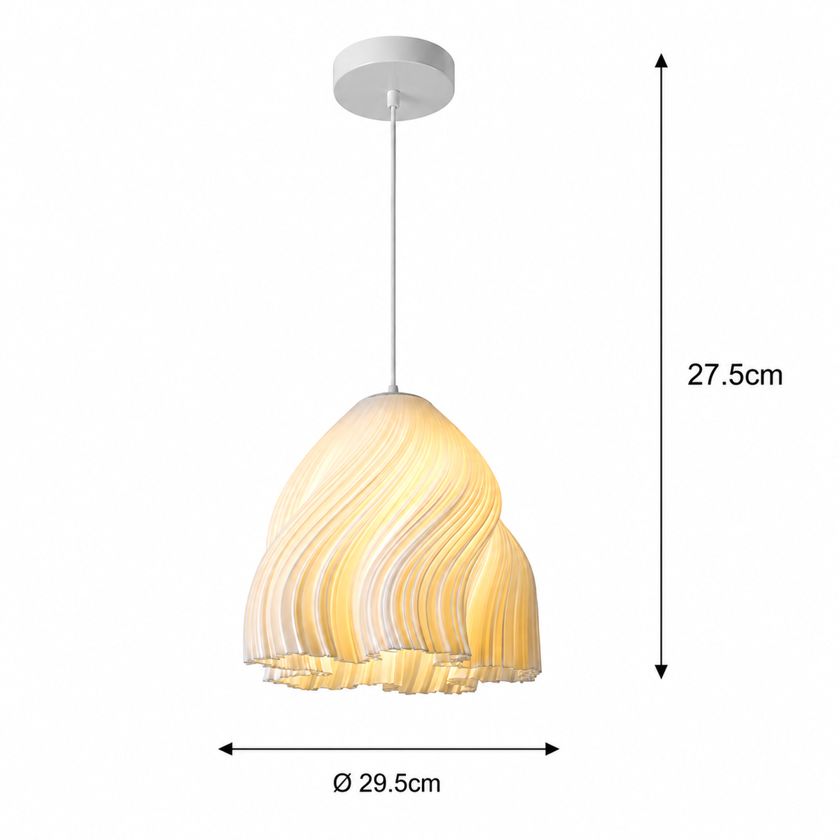 Priska 3D Print Pendant Light - 30 cm