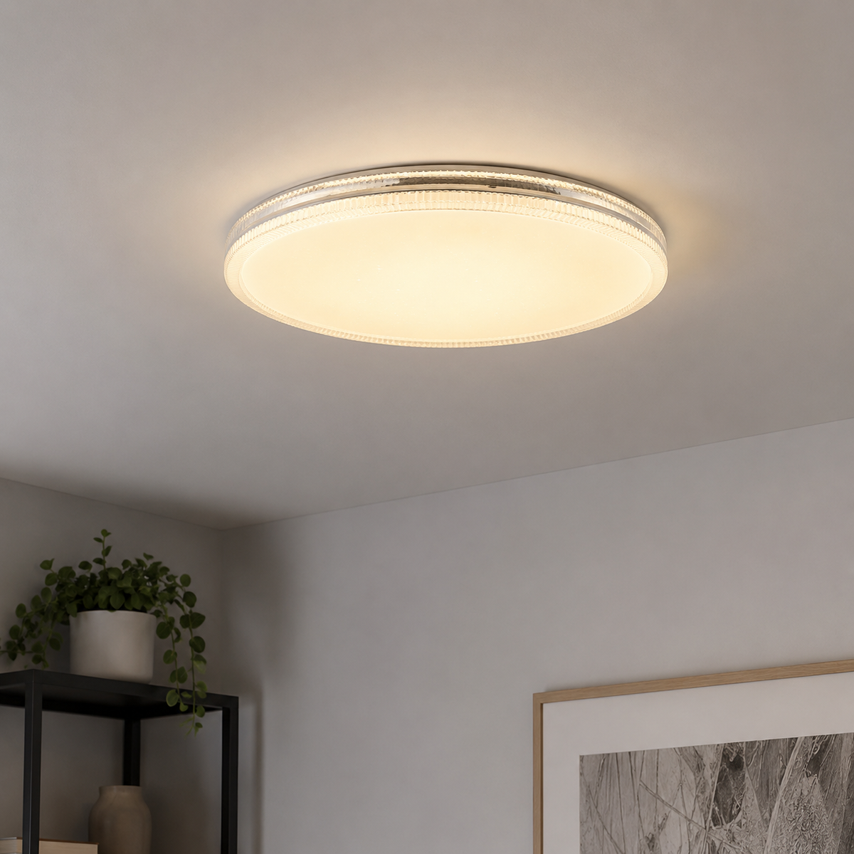 Gaelle Tri-Color Flushmount Light -39cm