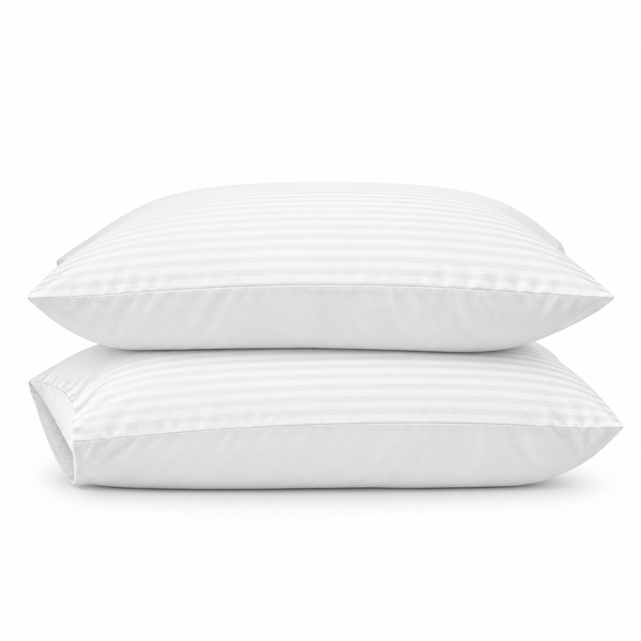 Basic White Plain Pillowcases