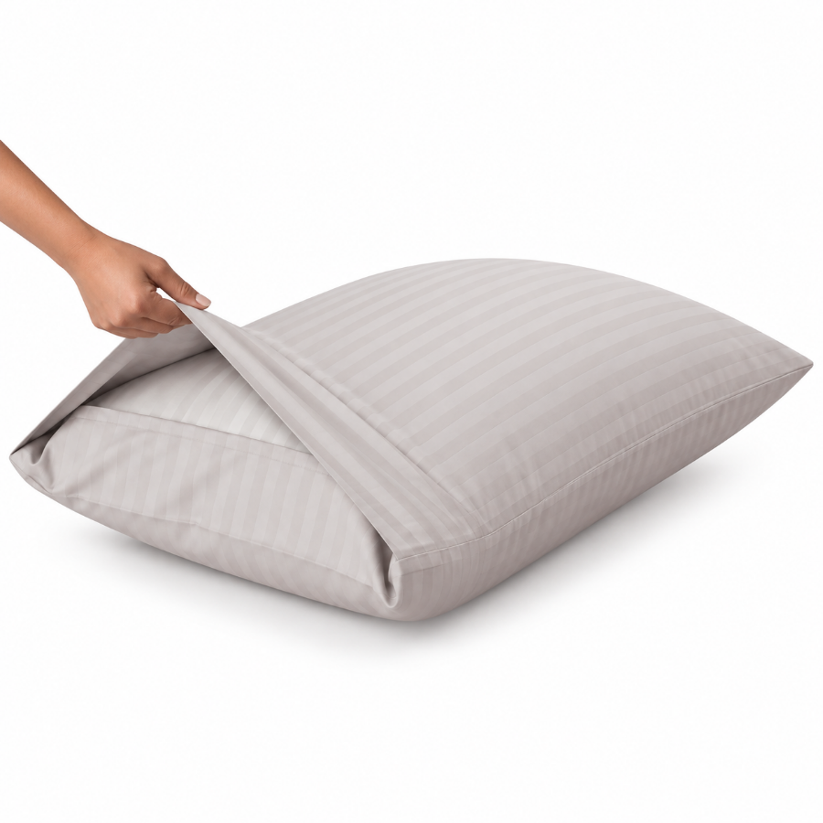 Basic Espresso Plain Pillowcases