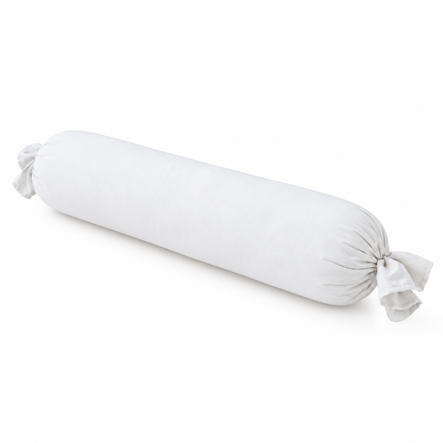 Super Soft White Bolster Case