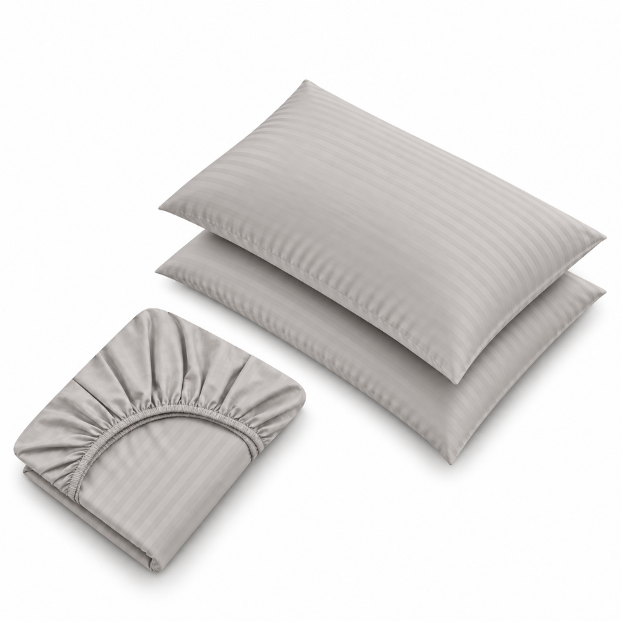 Basic Espresso Plain 3pc Sheet Set