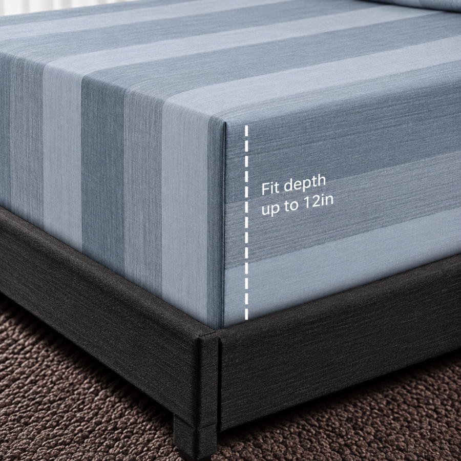 Zaya Basic Printed 3pc Sheet Set