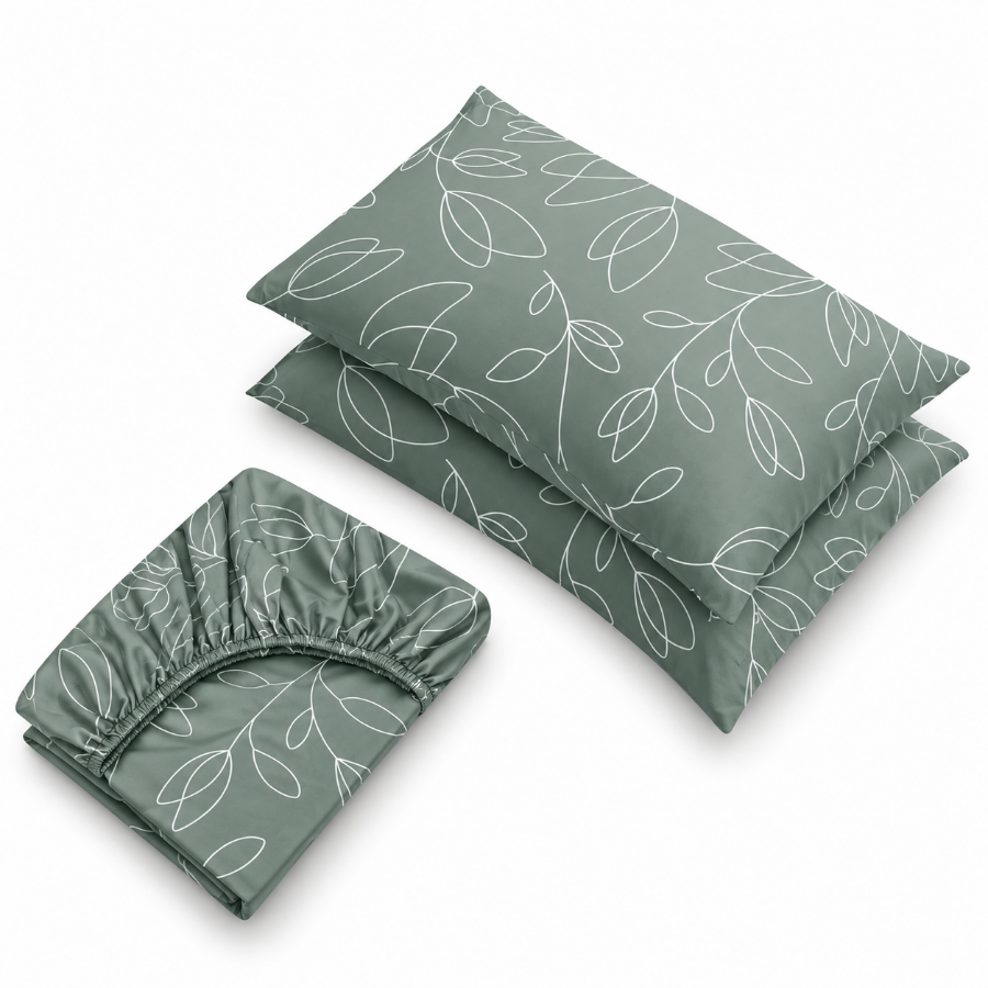 Zell Basic Printed 3pc Sheet Set