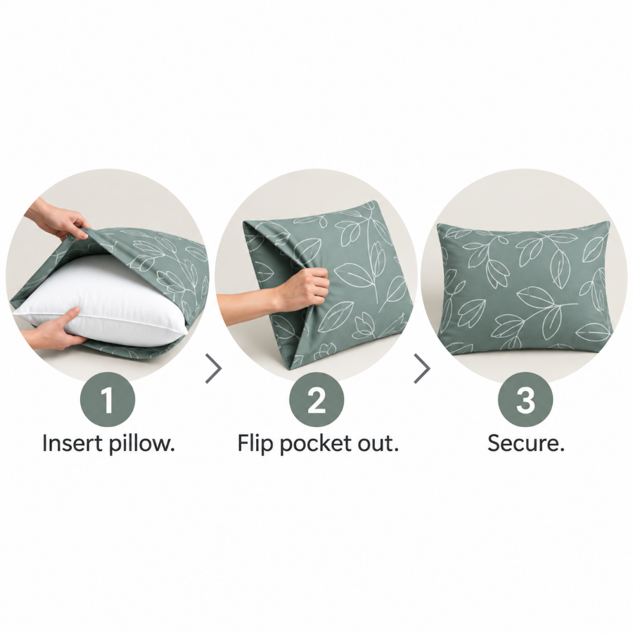 Zell Basic Printed 3pc Sheet Set