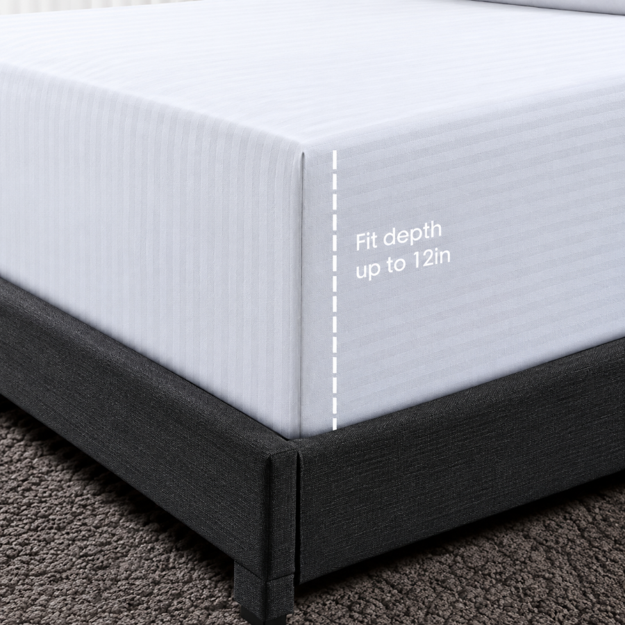 Basic White Plain Sheet 3pc Set