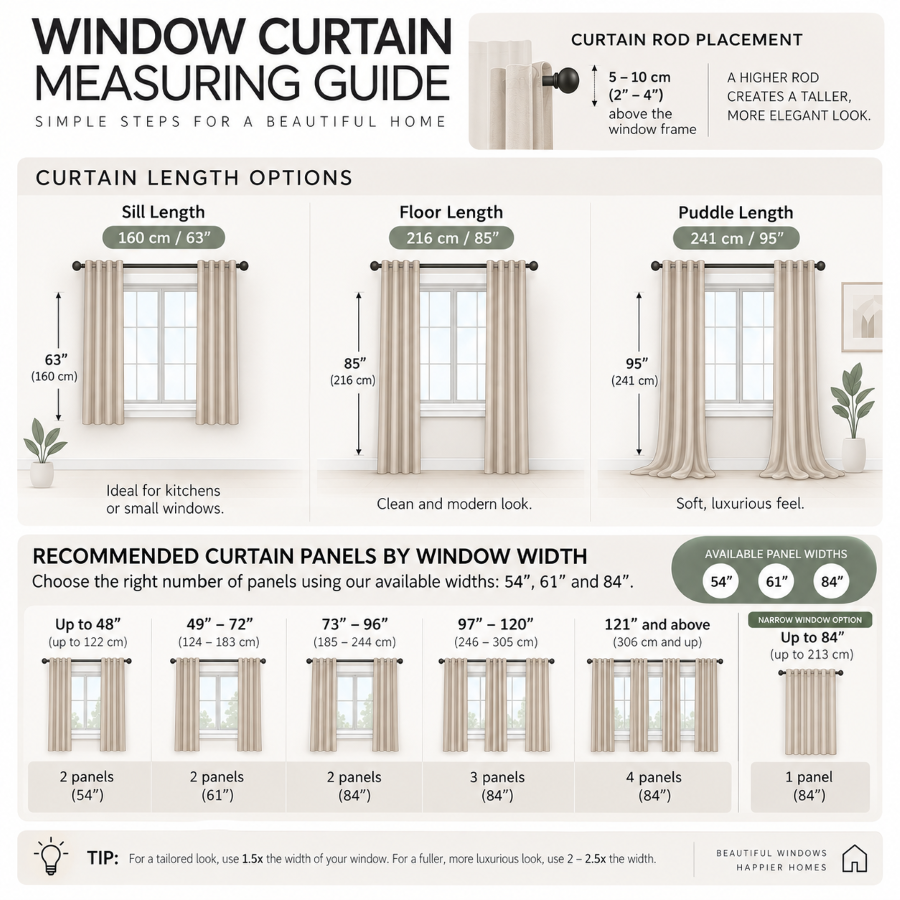 Bett Warm Sand Set of 2 Jacquard Curtains