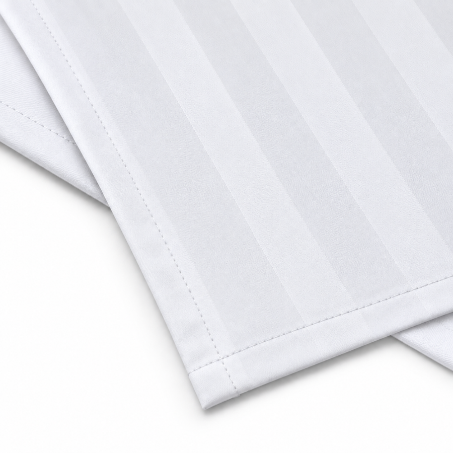 Basic White Plain 4pc Sheet Set - Flat Sheet