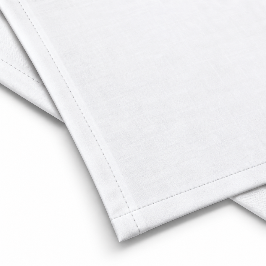 Super Soft White 4pc Flat Sheet Set