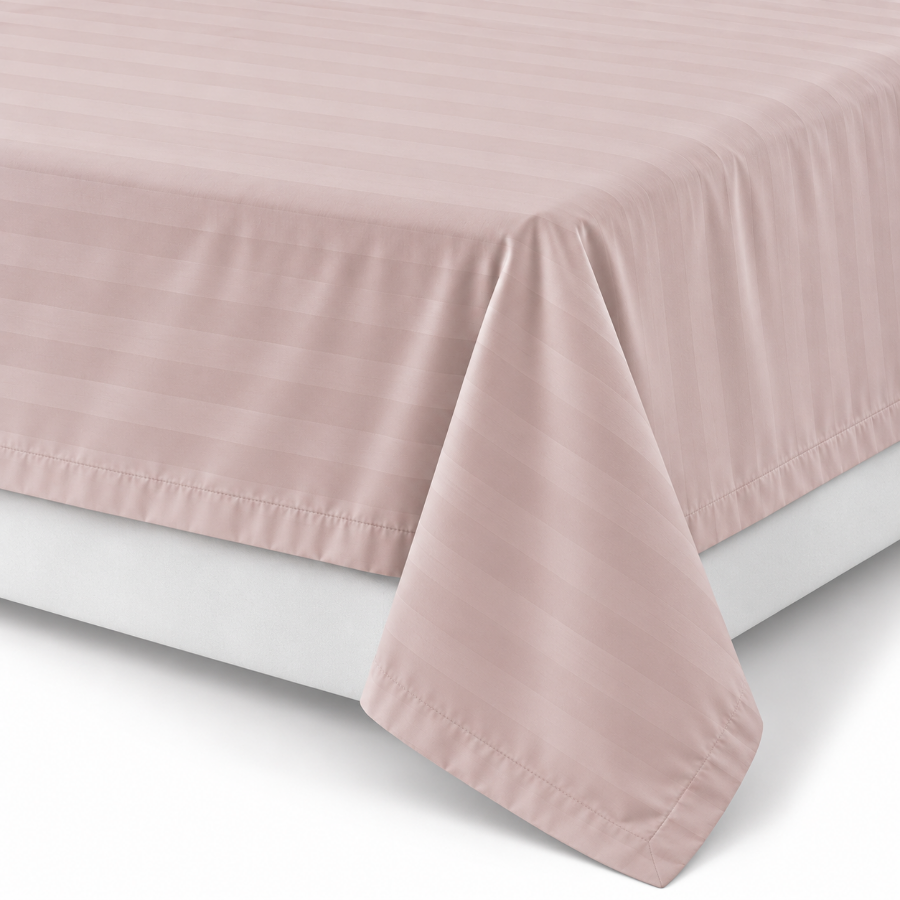 Basic Rose Dust Plain 4pc Sheet Set