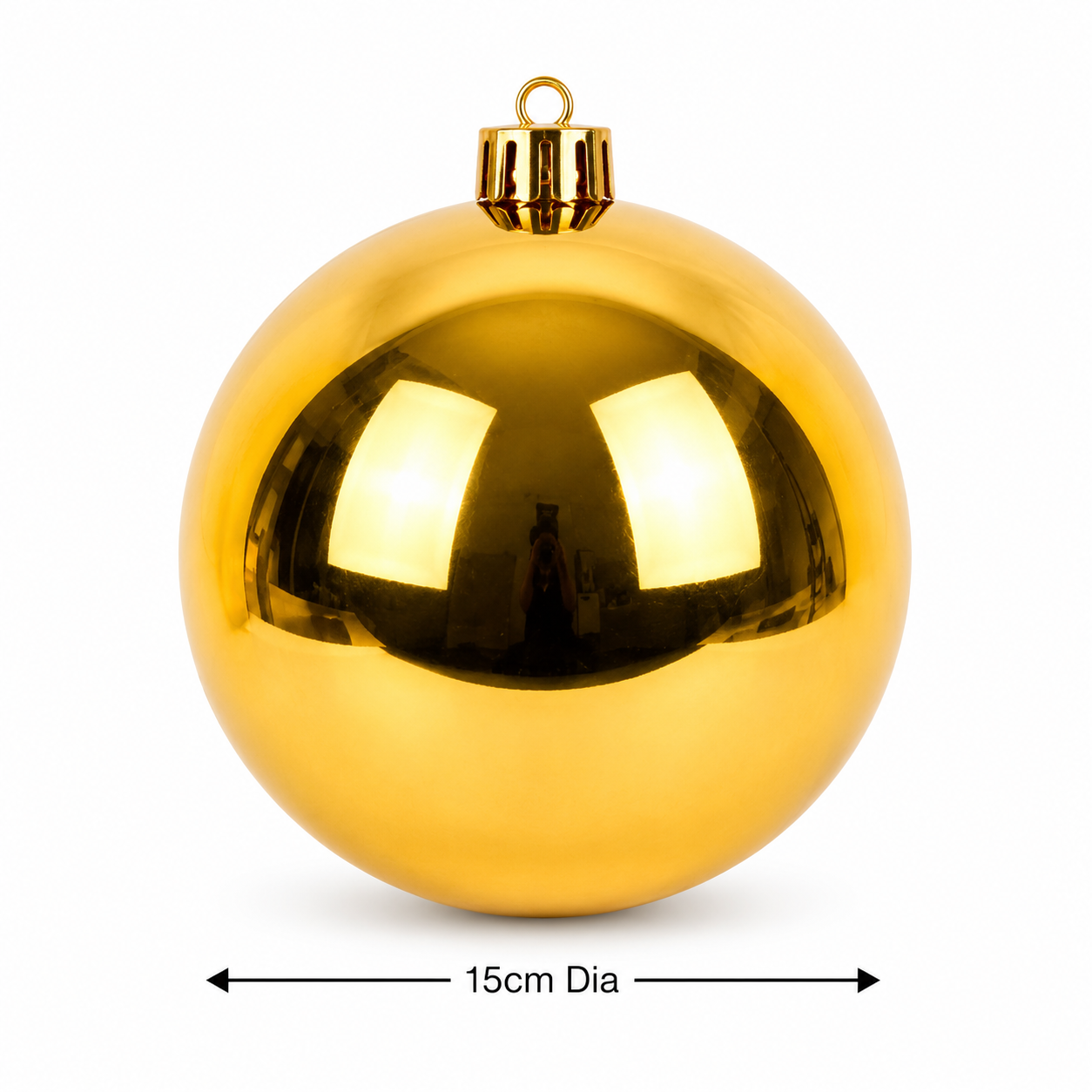 Yule Gold 15cm 3pc