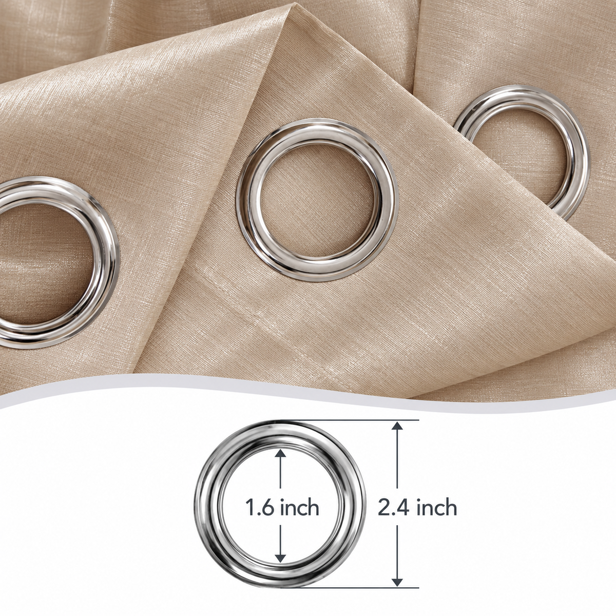 Berend Plain Set Of 5 Curtains