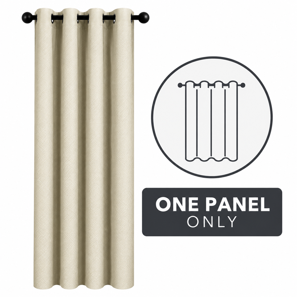 Beno Semi Blackout Curtain