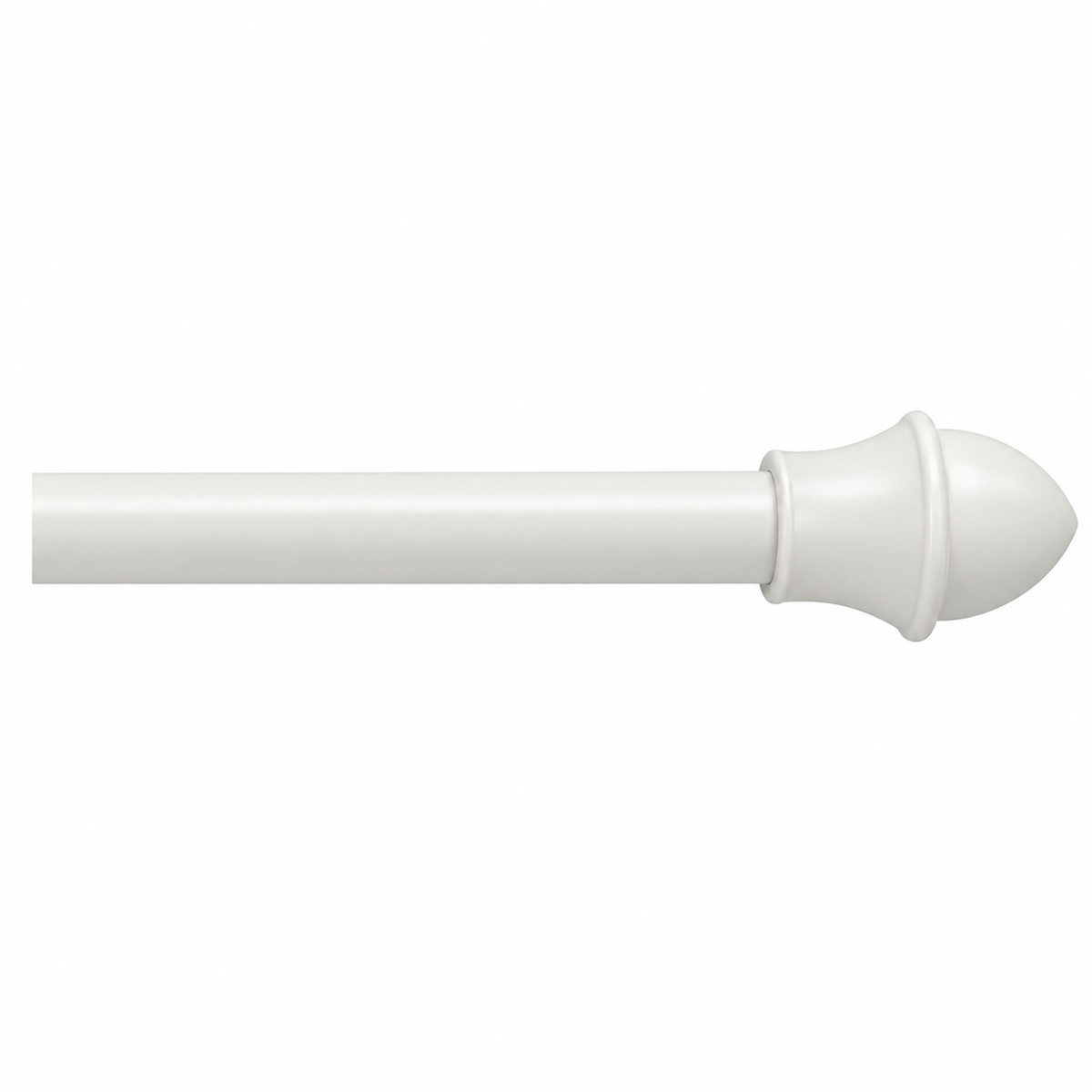 White Cafe Rod (1/2" Diameter)
