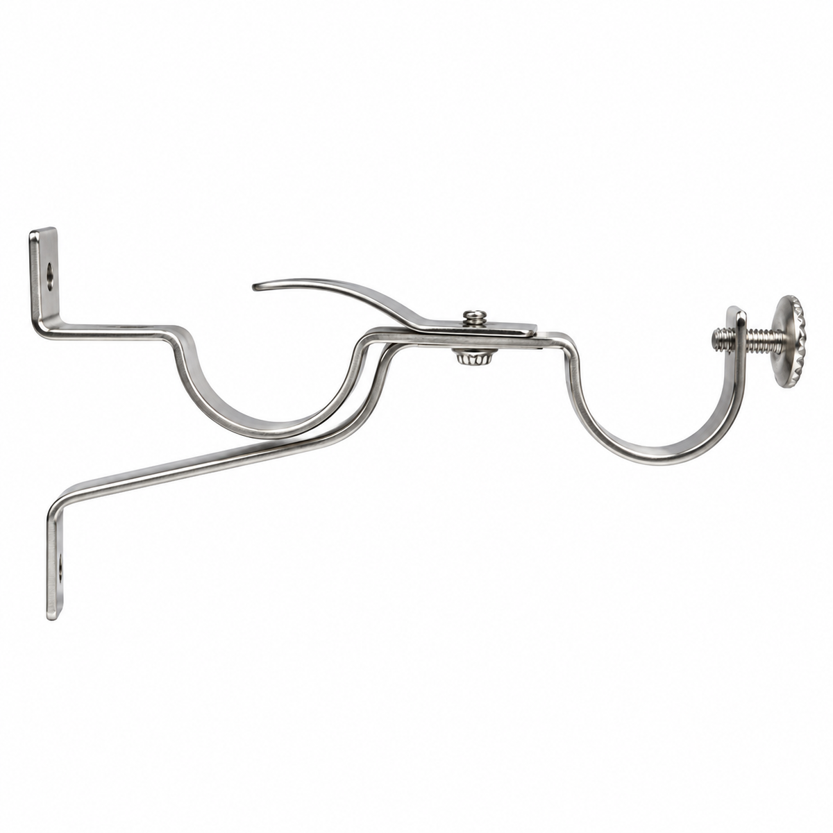 Silver Double Bracket 22mm Per Pc