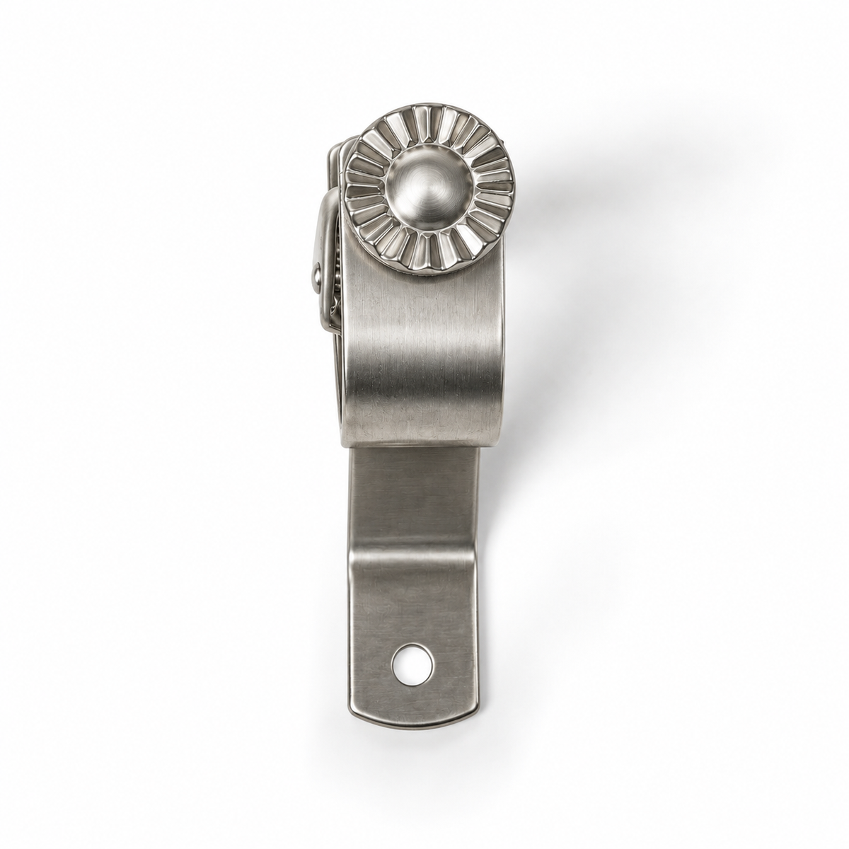 Shiny Silver Double Bracket 28 mm Per Pc