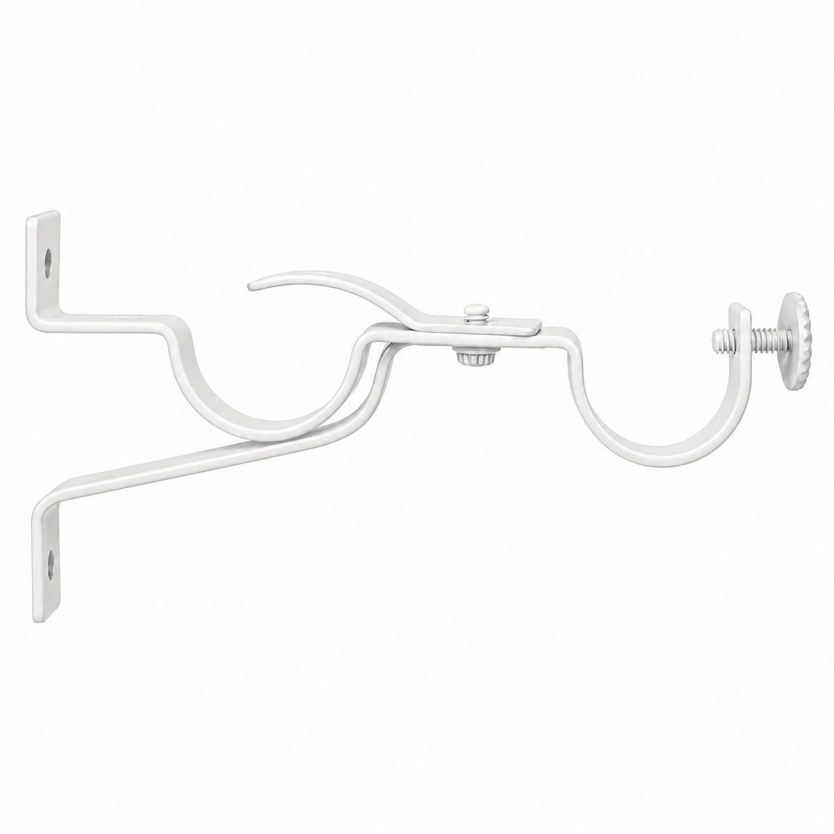 White Double Bracket