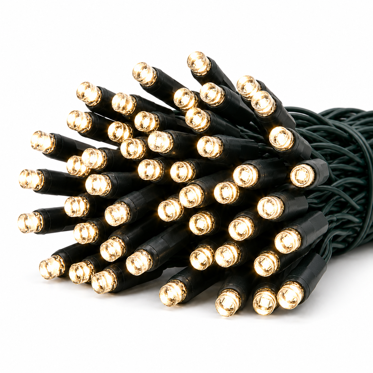 Christmas Lights 100LED Steady Warmwhite