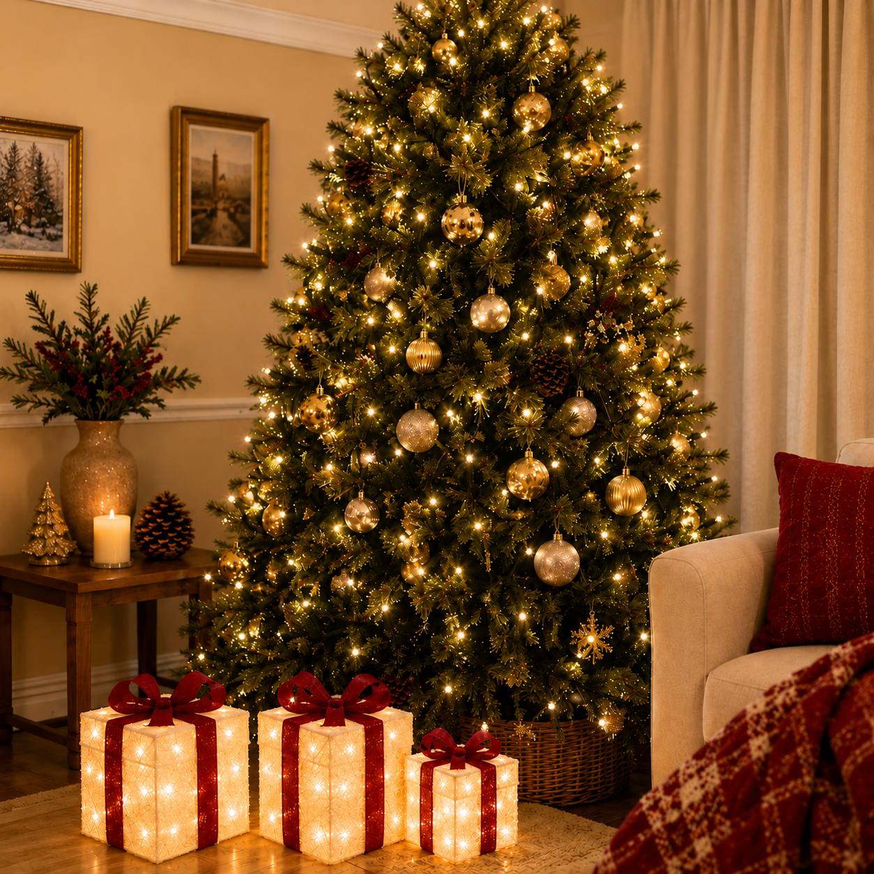 Christmas Lights 300LED with strobe Warmwhite with Flash