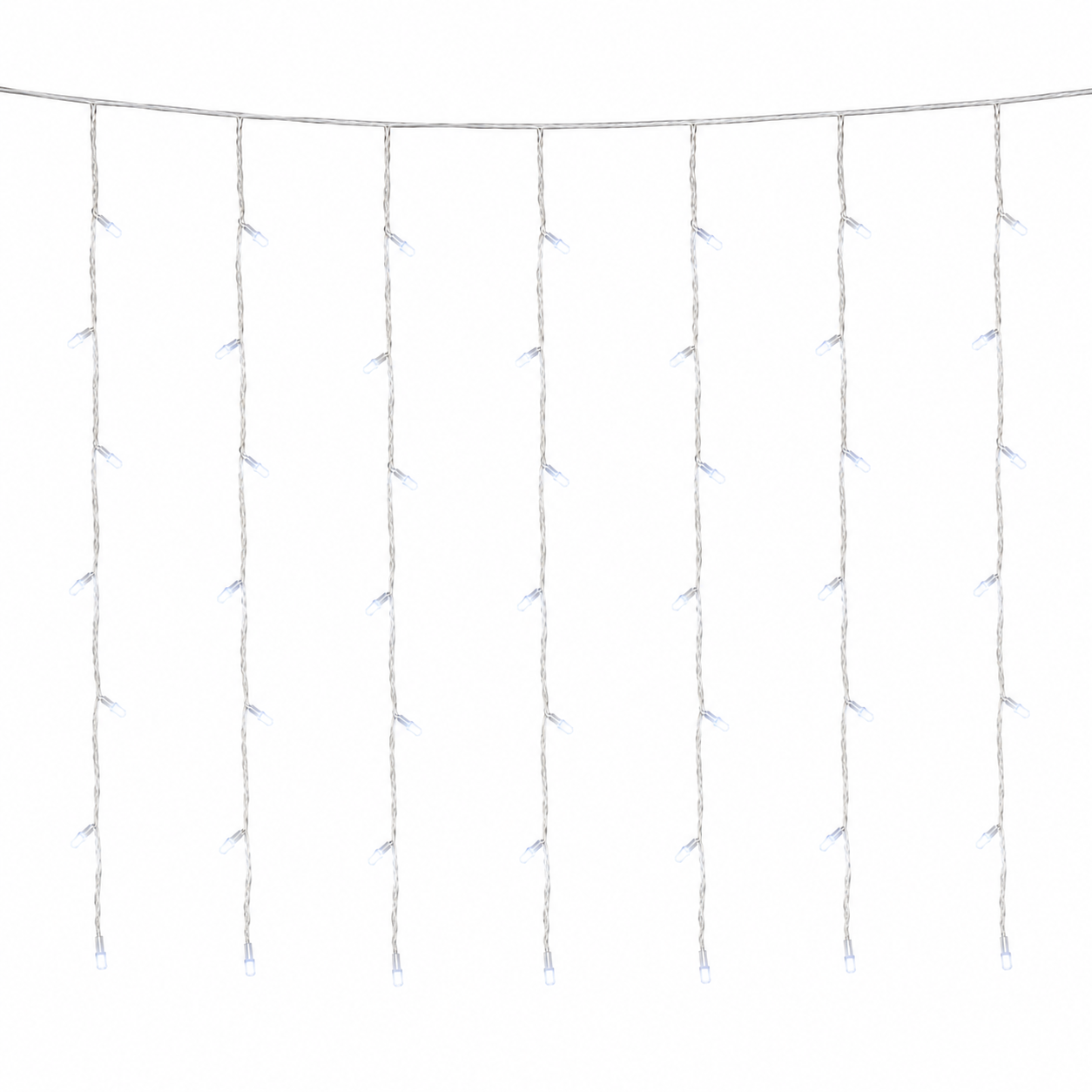Christmas Curtain Lights 200LED Coolwhite with Flash