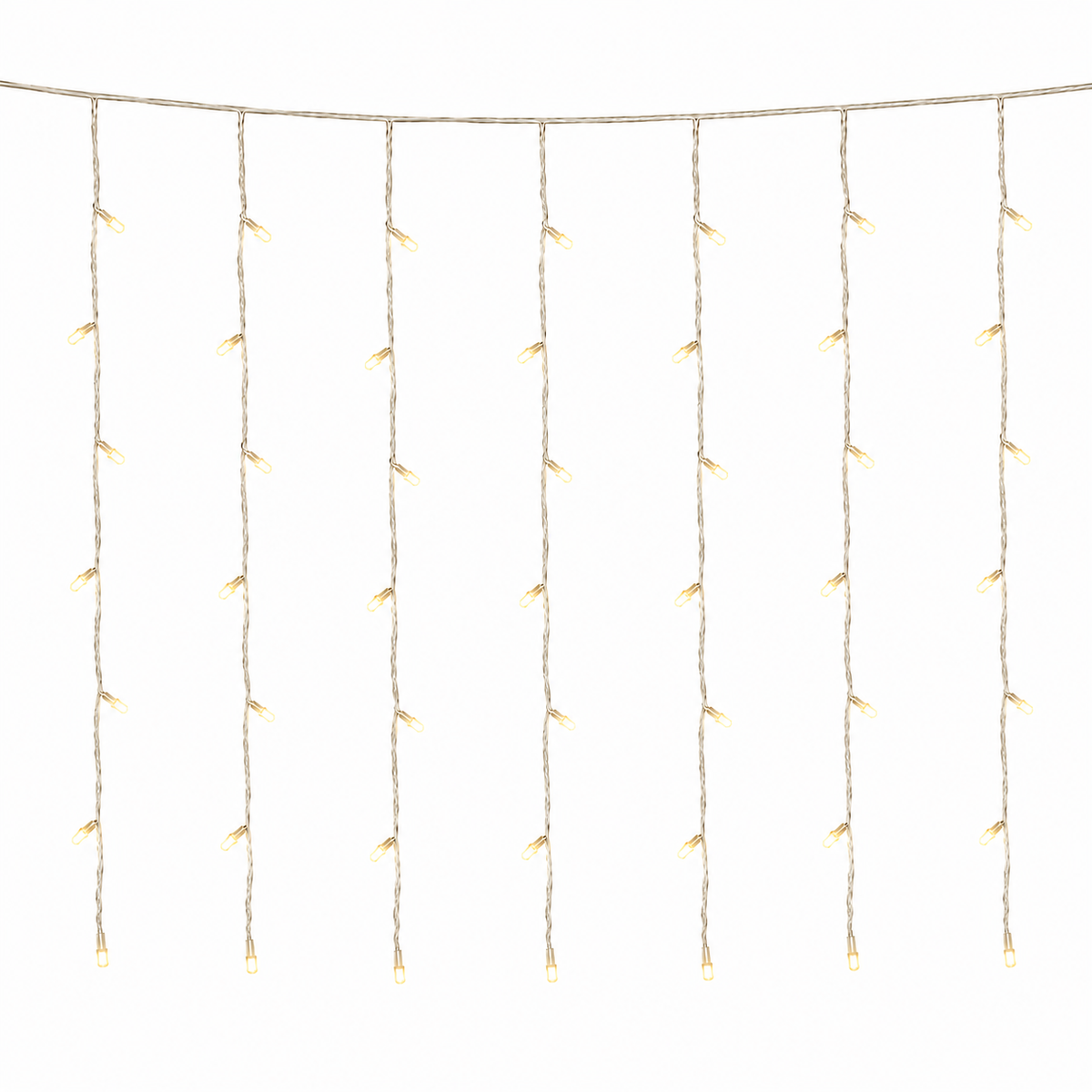 Christmas Curtain Lights 200LED Warmwhite with Flash