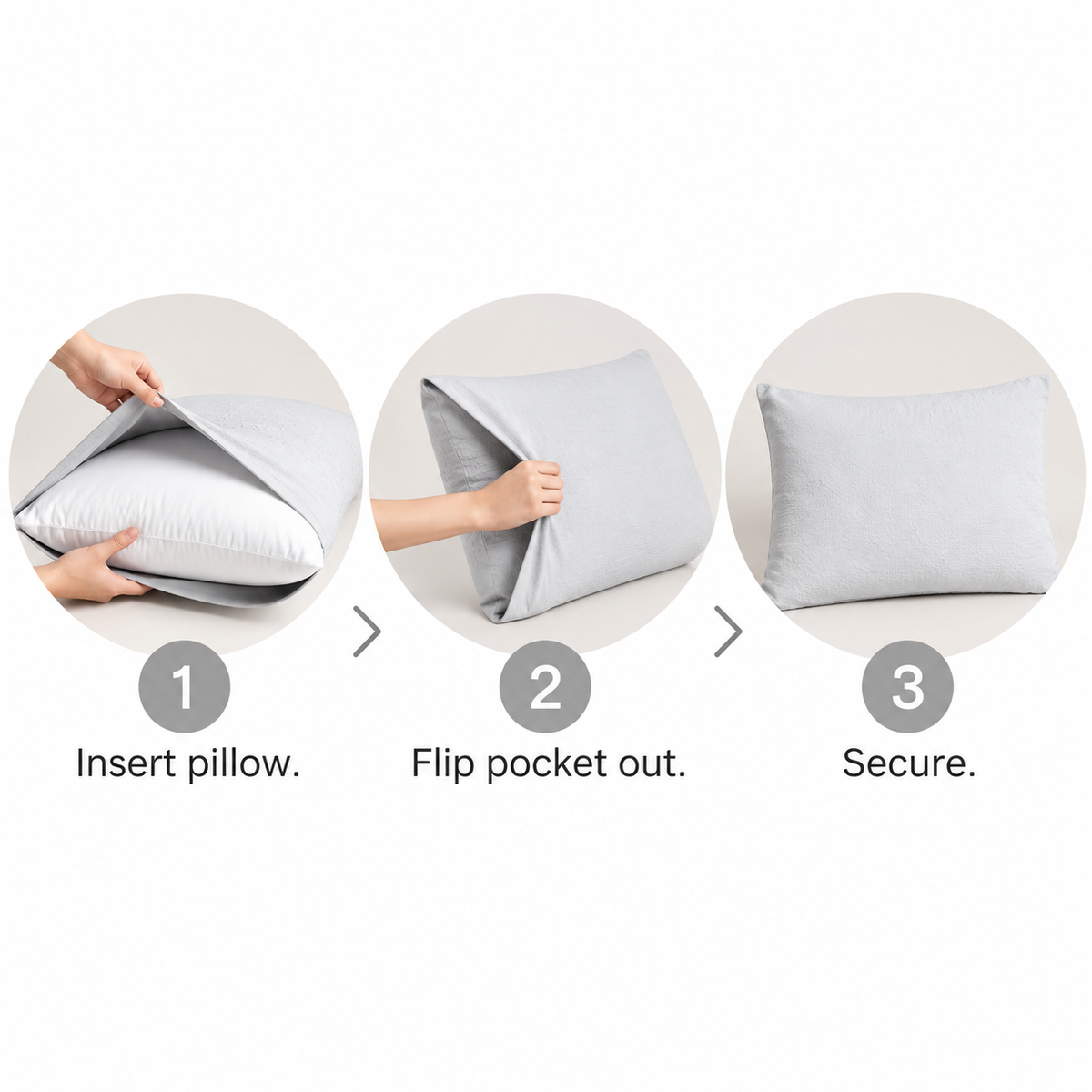 Super Soft Cloud Gray 4pc Sheet Set