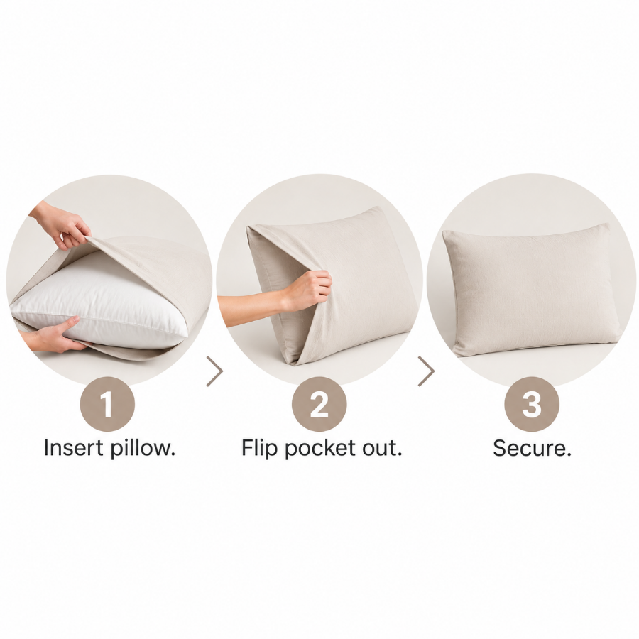 Super Soft Oat Pillowcases