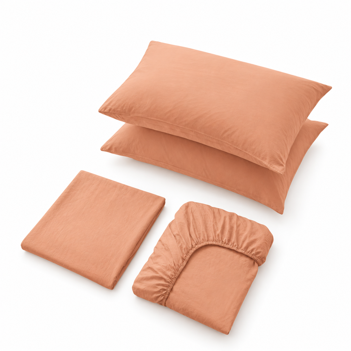 Super Soft Pink Sand 4pc Sheet Set