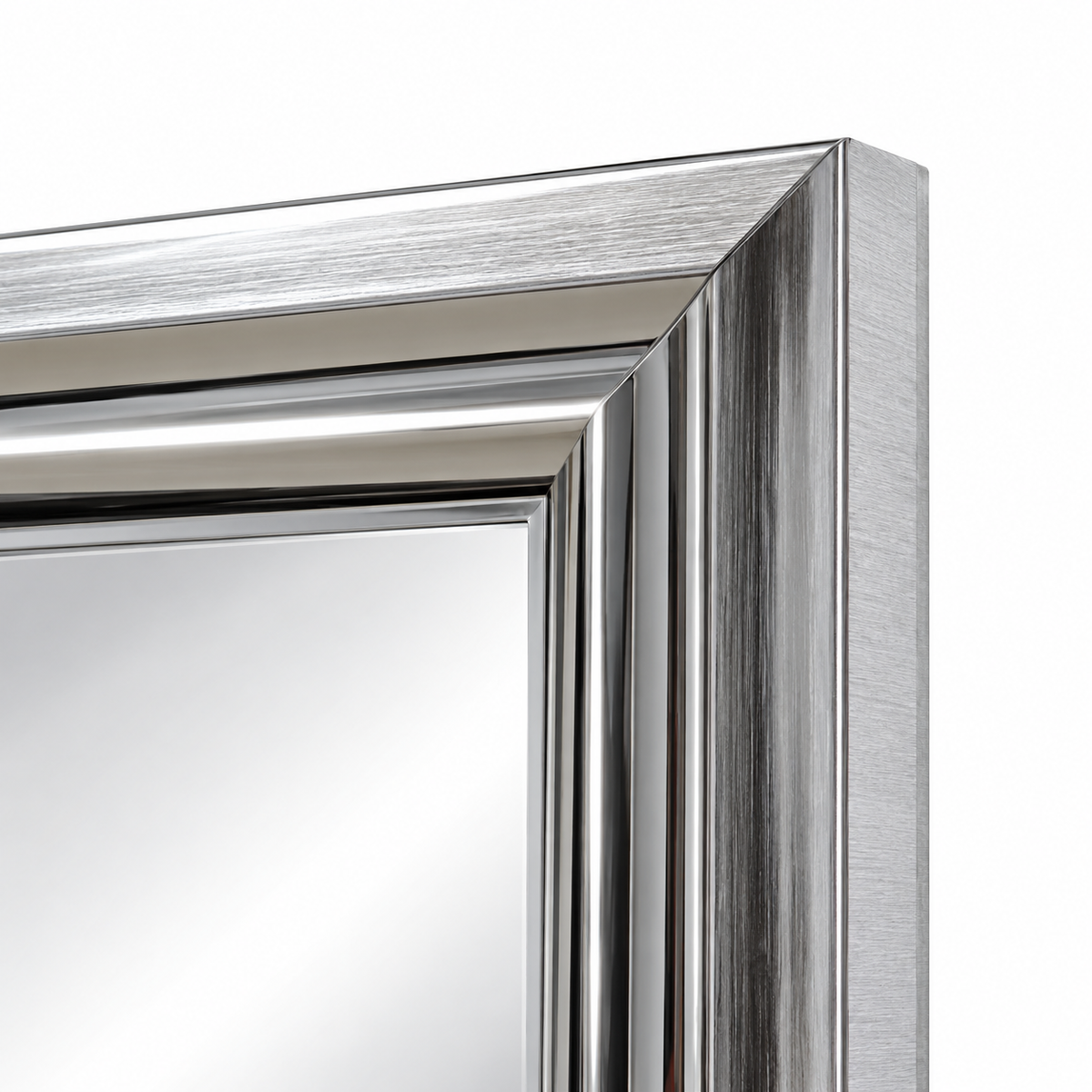 Jaye Bright Silver Framed Mirror 60x120 cm