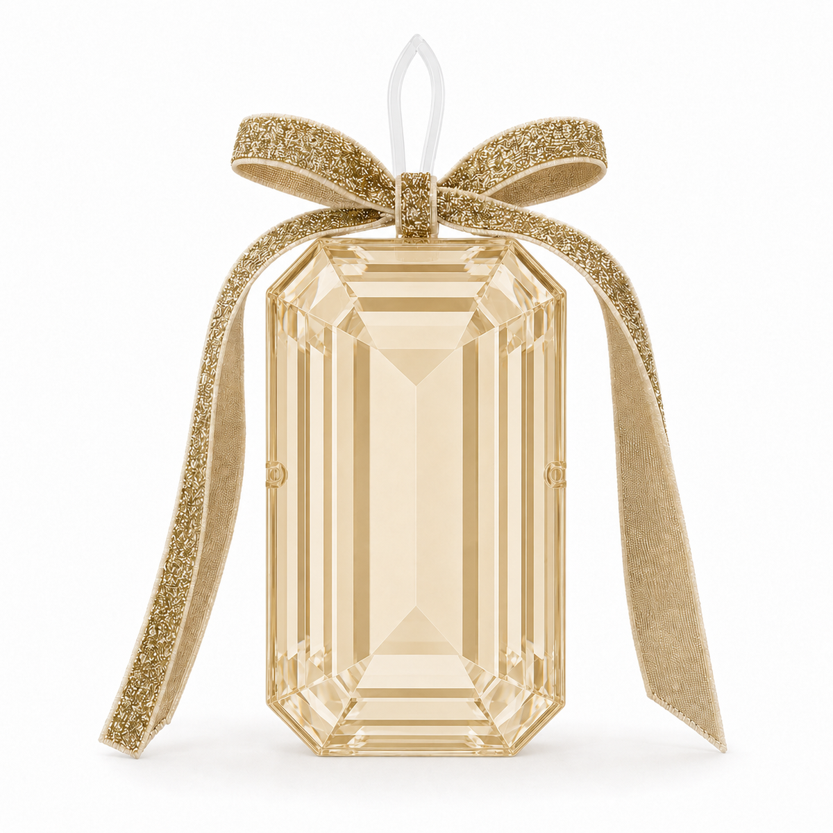 Royalty Yellow Topaz Christmas Ornament