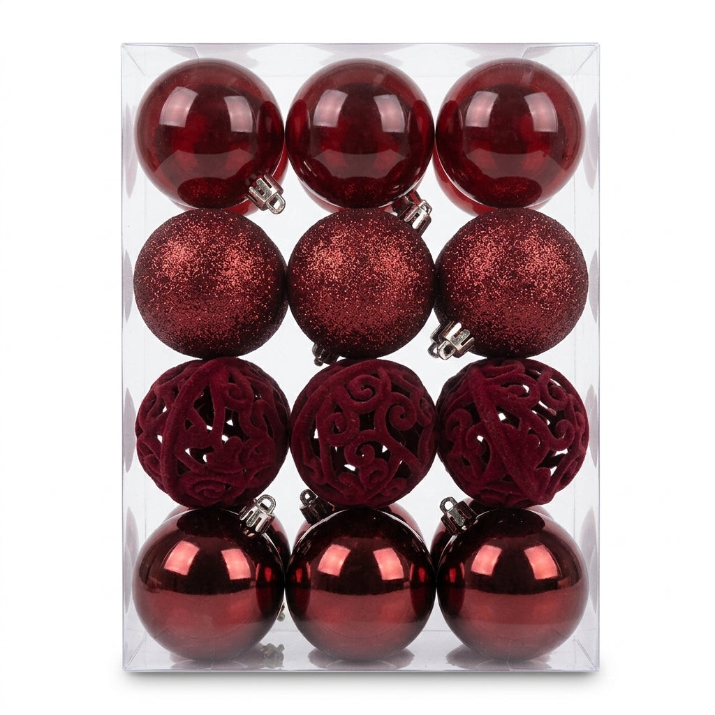 Velvet Luxe Baubles 6 cm