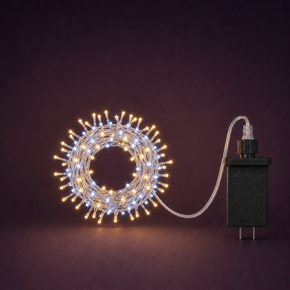 Firecracker 720 LED Warmwhite Steady with Waterfall