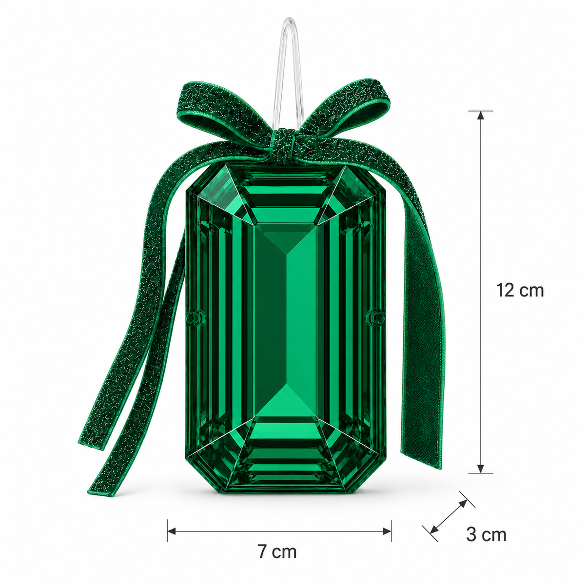 Royalty Emerald Christmas Ornament