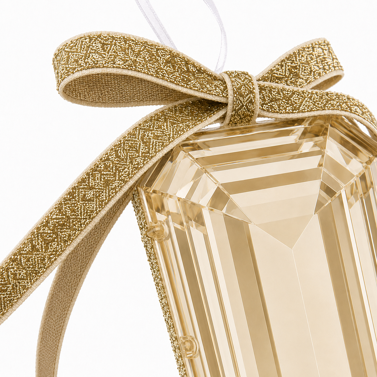 Royalty Yellow Topaz Christmas Ornament