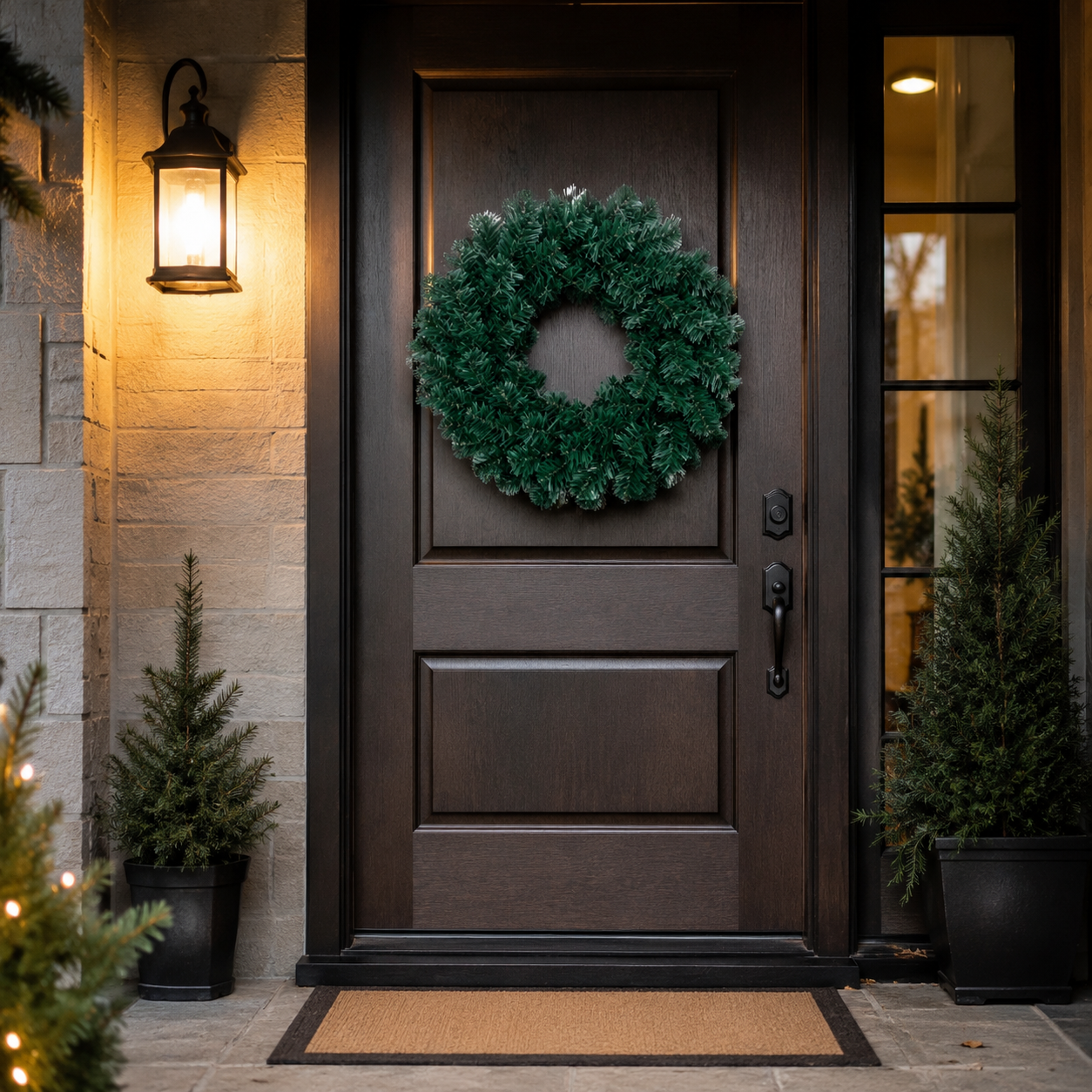 45cm Christmas Wreath 75 Tips